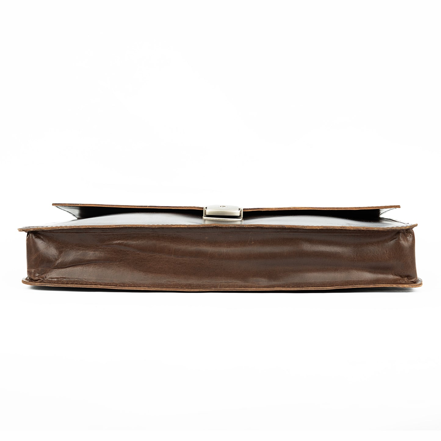 Vintage Leather Laptop Bag UK | Handmade Retro Briefcase for Work - Brown