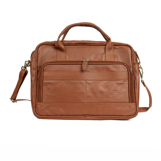 Professional Handmade Leather Laptop Carry Bag